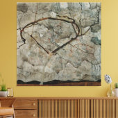 Toile Arbre d'automne dans l'air agité (Insitu(Salon))