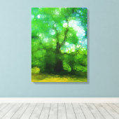 Toile Arbre de connaissances (Insitu (Plancher de Bois))