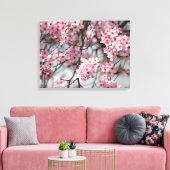 Toile Arbre de fleurs rose cerise (Insitu(Salon))