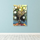 Toile Arbre de la vie (Insitu (Plancher de Bois))