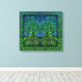 Toile Arbre de la vie (Insitu (Plancher de Bois))