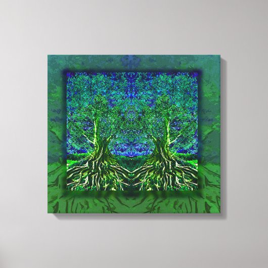 Toile Arbre de la vie (Recto)