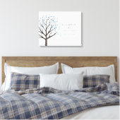 Toile Arbre de mariage à l'aquarelle (Insitu(Chambre))