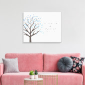 Toile Arbre de mariage à l'aquarelle (Insitu(Salon))