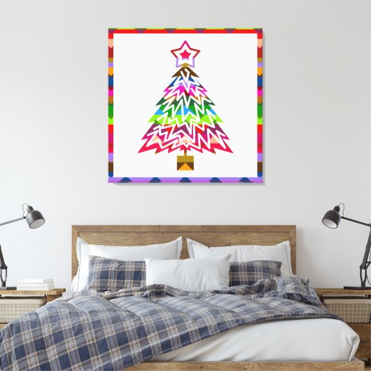 Toile Arbre de Noël (Insitu(Chambre))