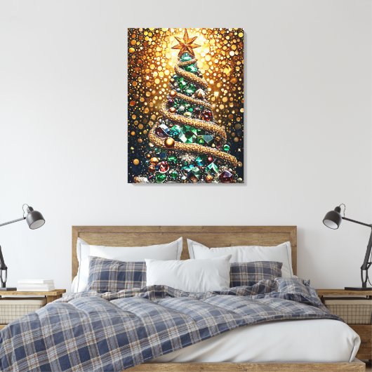 Toile Arbre de Noël (Insitu(Chambre))