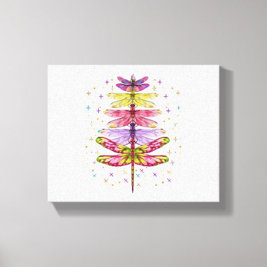 Toile Arbre de Noël dragonfly (Recto)