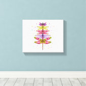 Toile Arbre de Noël dragonfly (Insitu (Plancher de Bois))