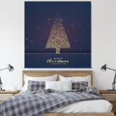 Toile Arbre de Noël Or moderne (Insitu(Chambre))
