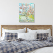 Toile Arbre de pêche à fleurs | Vincent van Gogh (Insitu(Chambre))