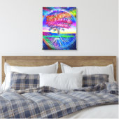 Toile Arbre de vie arc-en-ciel (Insitu(Chambre))