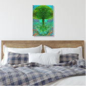 Toile Arbre de vie avec ailes d'ange (Insitu(Chambre))