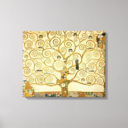 Toile Arbre de vie de Gustav Klimt (Recto)