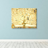 Toile Arbre de vie de Gustav Klimt (Insitu (Plancher de Bois))