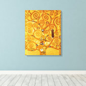 Toile Arbre de vie Gustav Klimt Nouveau (Insitu (Plancher de Bois))