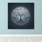 Toile Arbre de vie Nova Bleu (Insitu (Plancher de Bois))