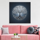 Toile Arbre de vie Nova Bleu (Insitu(Salon))