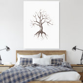 Toile Arbre dénudé (Insitu(Chambre))
