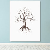 Toile Arbre dénudé (Insitu (Plancher de Bois))