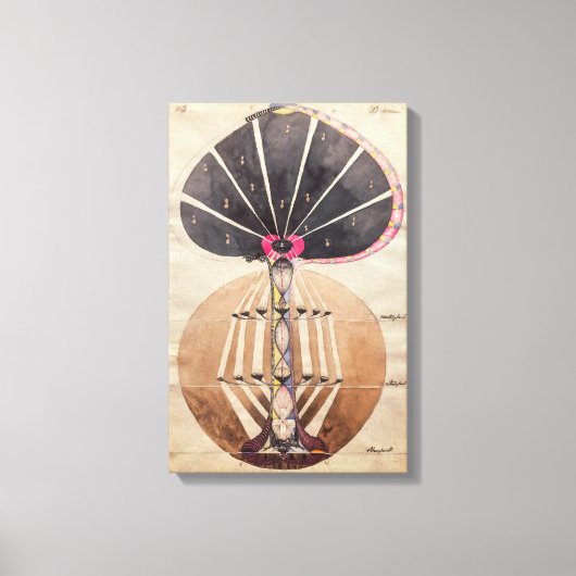 Toile Arbre des connaissances no 3 | Hilma af Klint | (Recto)