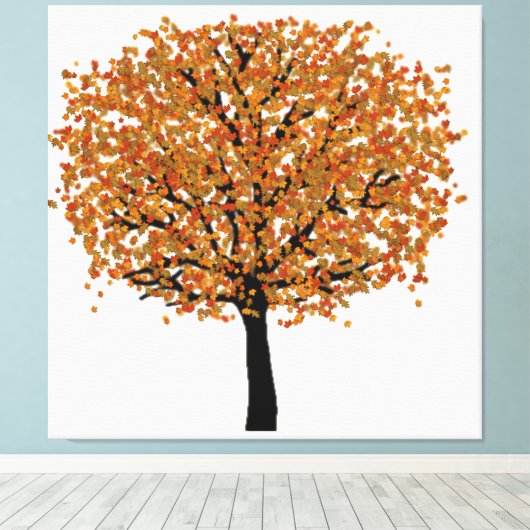 Toile Arbre doré (Insitu (Plancher de Bois))