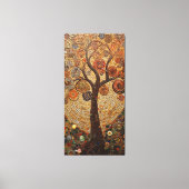 Toile Arbre doré Klimt de vie Art nouveau Abstrait Can (Recto)