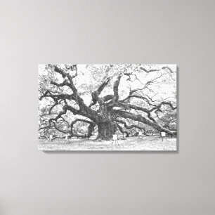Toile Arbre en chêne d'ange