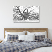 Toile Arbre en chêne d'ange (Insitu(Chambre))