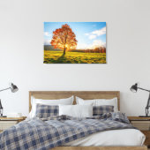 Toile Arbre en feu (Insitu(Chambre))
