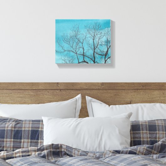 Toile Arbre en hiver (Insitu(Chambre))