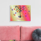 Toile Arbre Fantaisiste (Insitu(Salon))