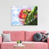 Toile Arbre Fleurissant Mimosa Rose  (Insitu(Salon))