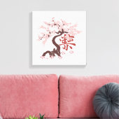 Toile arbre japonais (Insitu(Salon))
