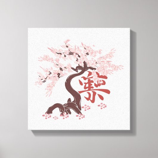 Toile arbre japonais (Recto)