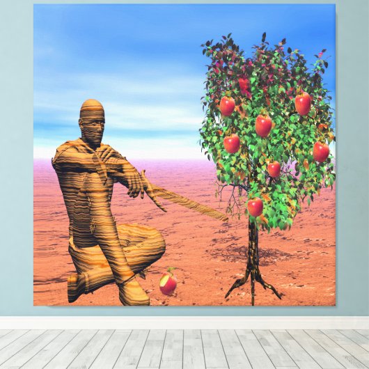 Toile Arbre magique (Insitu (Plancher de Bois))