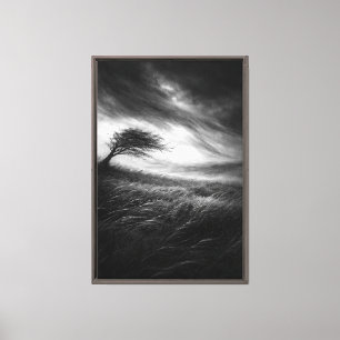 Toile Arbre Murmure de la Tempête