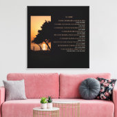 Toile Arbre & Océan Sunset Faites-Le De Toute Façon (Insitu(Salon))
