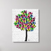 Toile Arbre papillon (Recto)