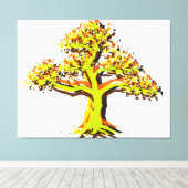 Toile Arbre printanier (Insitu (Plancher de Bois))