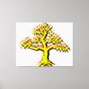 Toile Arbre printanier