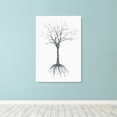 Toile Arbre sans feuille (Insitu (Plancher de Bois))