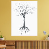 Toile Arbre sans feuilles (Insitu(Salon))