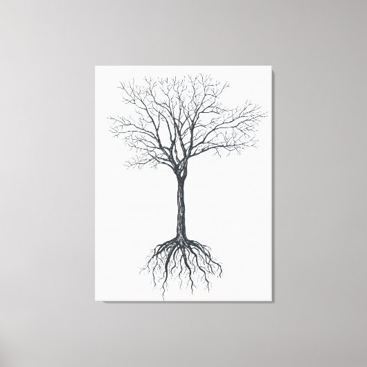 Toile Arbre sans feuilles (Recto)