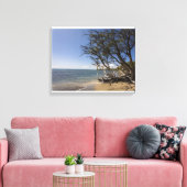 Toile Arbre Sur Une Plage Le Long Du Littoral (Insitu(Salon))