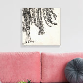 Toile Arbre vintage noir à pleurs (Insitu(Salon))