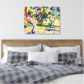 Toile Arbres à Collioure | André Derain | (Insitu(Chambre))