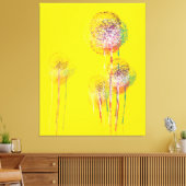 Toile Arbres à fleurs d'été Abstraits #2 (Insitu(Salon))