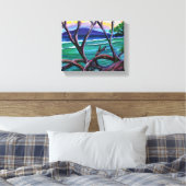 Toile Arbres à mille pics (Insitu(Chambre))
