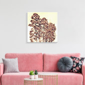 Toile Arbres au soleil (Insitu(Salon))