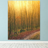 Toile Arbres brillants Imaginaire debout Paysage (Insitu (Plancher de Bois))